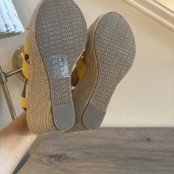 Michael Kors Berkley Wedge Sandals - Picture 6 of 11